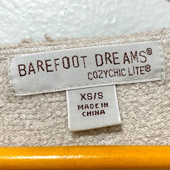 Barefoot Dreams CozyChic hooded open front cardigan - Picture 4 of 4